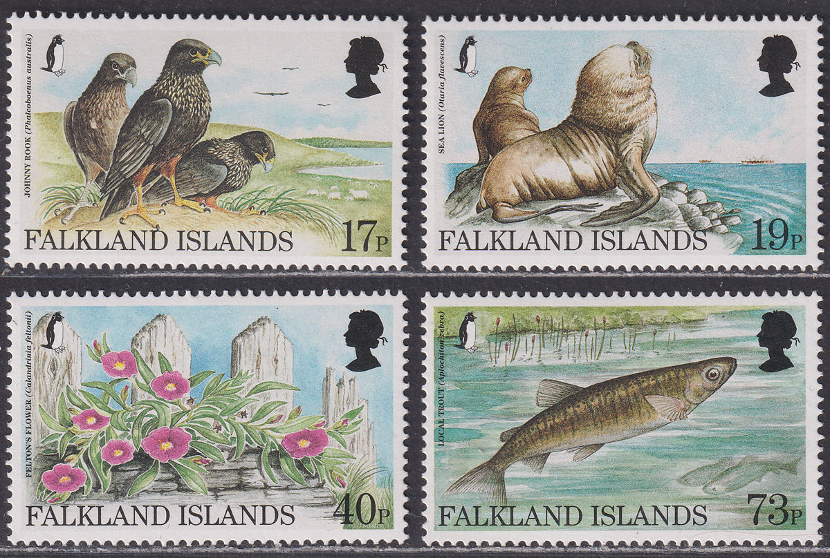 Falkland Islands 1997 QEII Endangered Species Set Mint SG795-798 cat £16