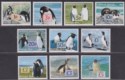 Click for more photos and details Falkland Islands 2005 QEII Penguins Postage Due Set UM Mint SG D9-D18 cat £35
