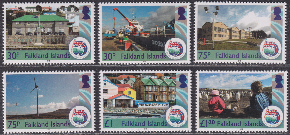 Falkland Islands 2012 QEII 30th Anniversary of Liberation Set Mint SG1216-1221