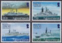 Click for more photos and details Falkland Islands 2014 QEII Royal Navy Type 42 Destroyers Set UM Mint SG1304-1307