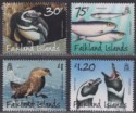 Click for more photos and details Falkland Islands 2015 QEII Penguins, Predators and Prey Set UM Mint SG1320-1323