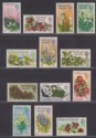 Falkland Islands 1972 QEII Flowers Decimal Set Mint SG276-288 cat £40