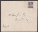 Click for more photos and details Falkland Islands 1931 KGV 2d Used on Cover FOX BAY to Port Stanley