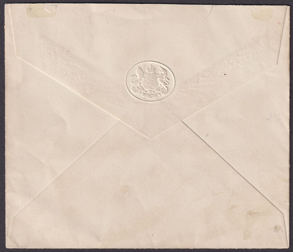Falkland Islands 1931 KGV 2d Used on Cover FOX BAY to Port Stanley