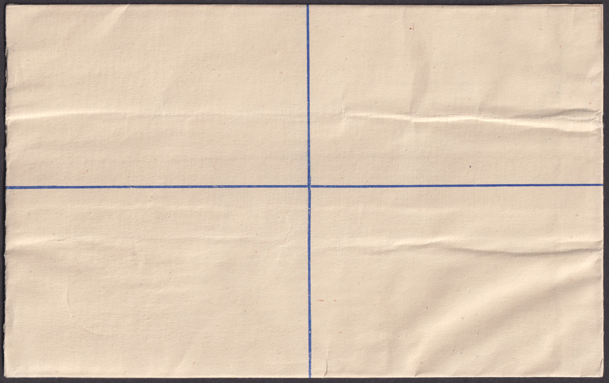 Falkland Islands 1939 KGVI 4d Type II Registered Postal Stationery Cover Unused