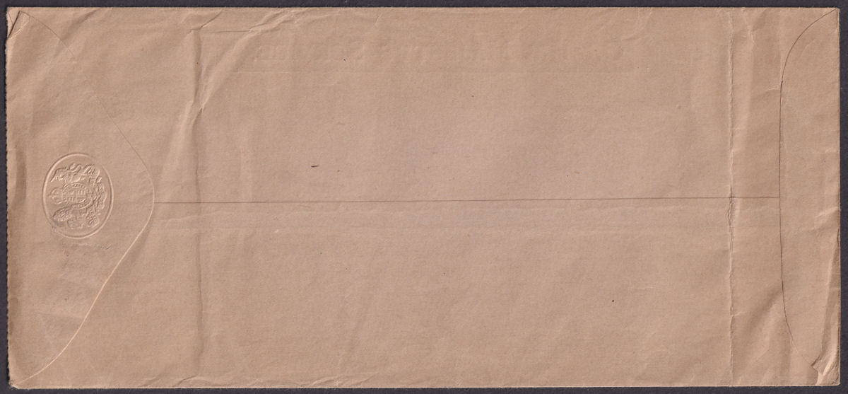 Falkland Islands 1948 KGVI 4d 3d 1d ½d x2 Used on Air Mail Cover to UK