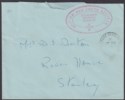 Click for more photos and details Falkland Islands Unstamped Local Cover Used - British Red Cross Society