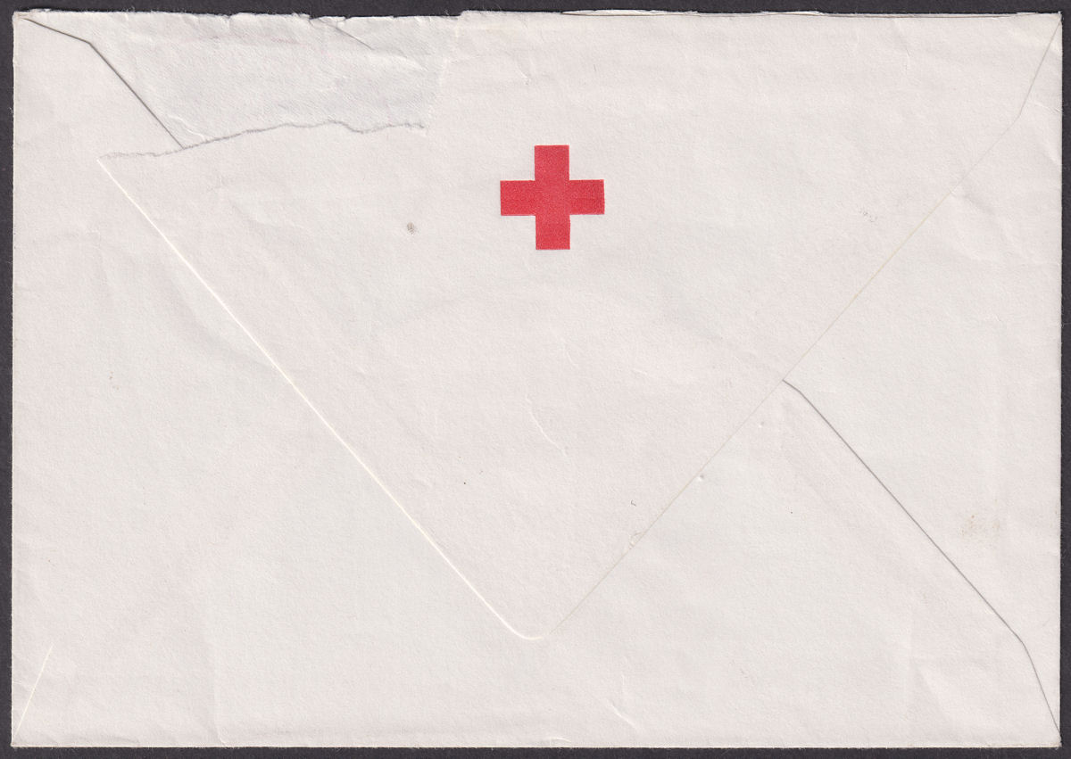 Falkland Islands 1969 Unstamped Local Cover Used - British Red Cross Society