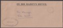 Click for more photos and details Falkland Islands 1975 Unstamped Official Cover Used - Magistrate