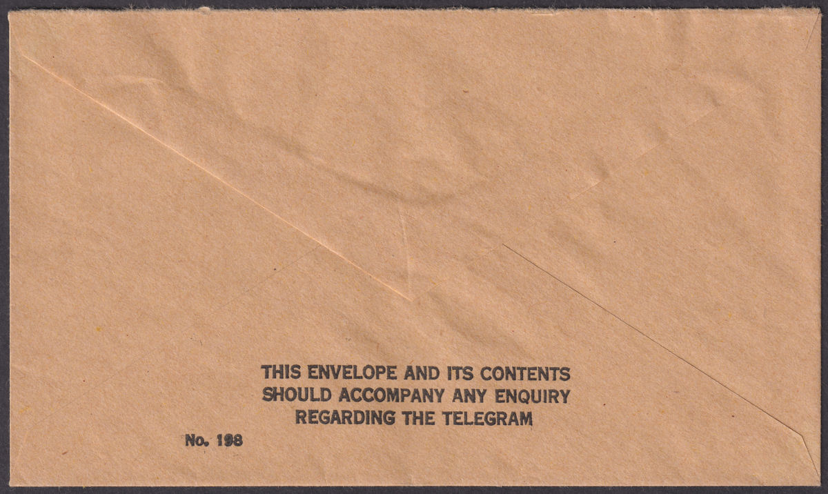 Falkland Islands 1981 Post Office Telegram Cover Dissolution Legislative Council