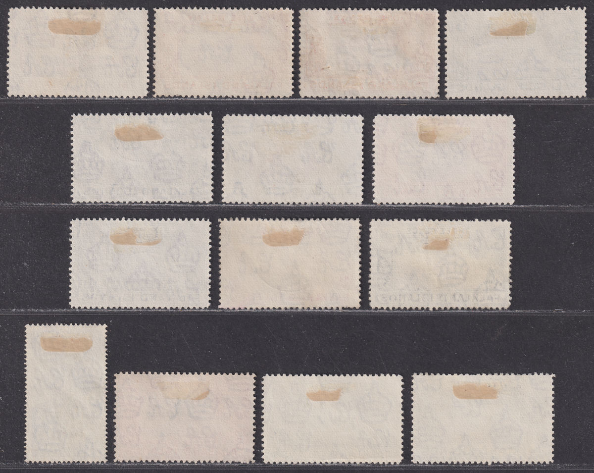 Falkland Islands 1938-50 King George VI Part Set to 1sh3d Used