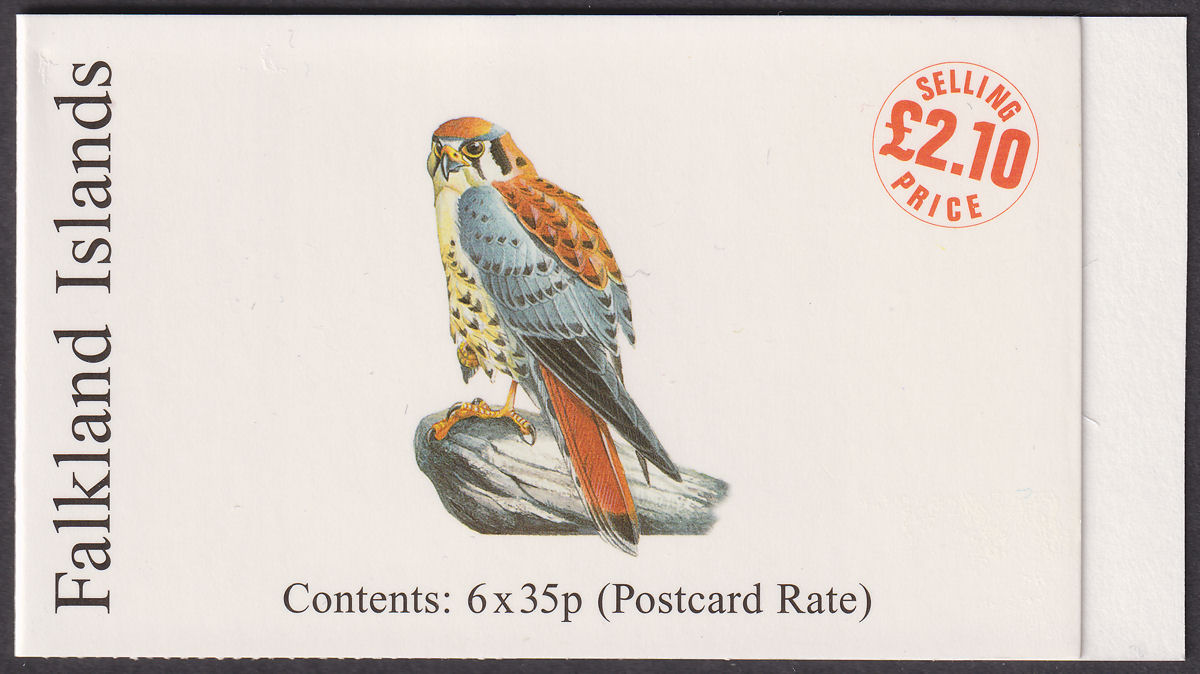 Falkland Islands 1998 Rare Visiting Birds Stamp Booklet Mint SG SB12 cat £13