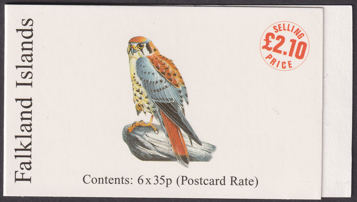 Falkland Islands 1998 Rare Visiting Birds Stamp Booklet CTO Used SG SB12