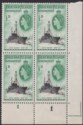 Click for more photos and details Falkland Islands Dependencies 1962 ½d Plate 1 1 Block of 4 Mint SG G26a cat £40