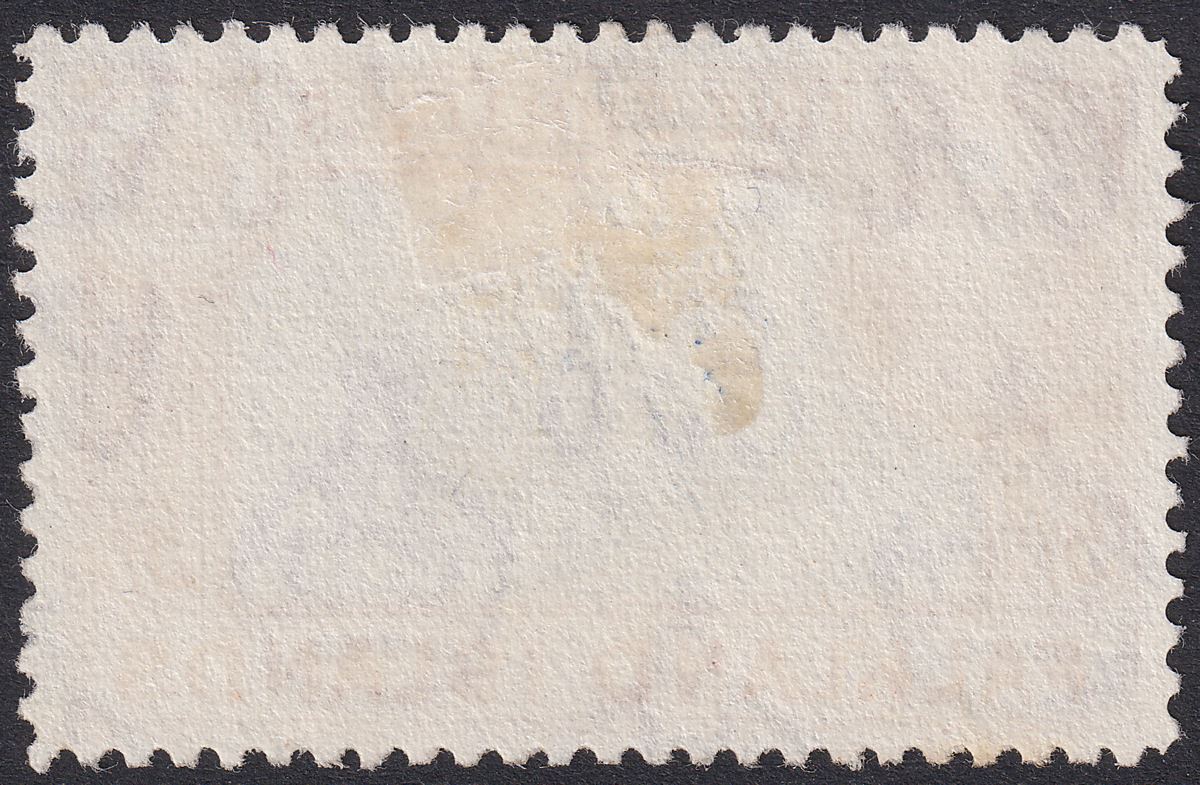 Falkland Islands 1938 KGVI 5sh Blue and Chestnut Used SG161 cat £95