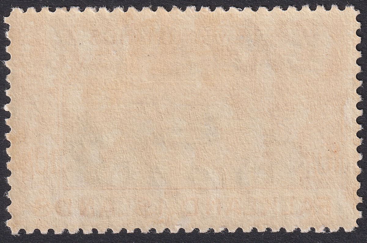 Falkland Islands 1942 KGVI 10sh Black and Light Orange Mint SG162a cat £350