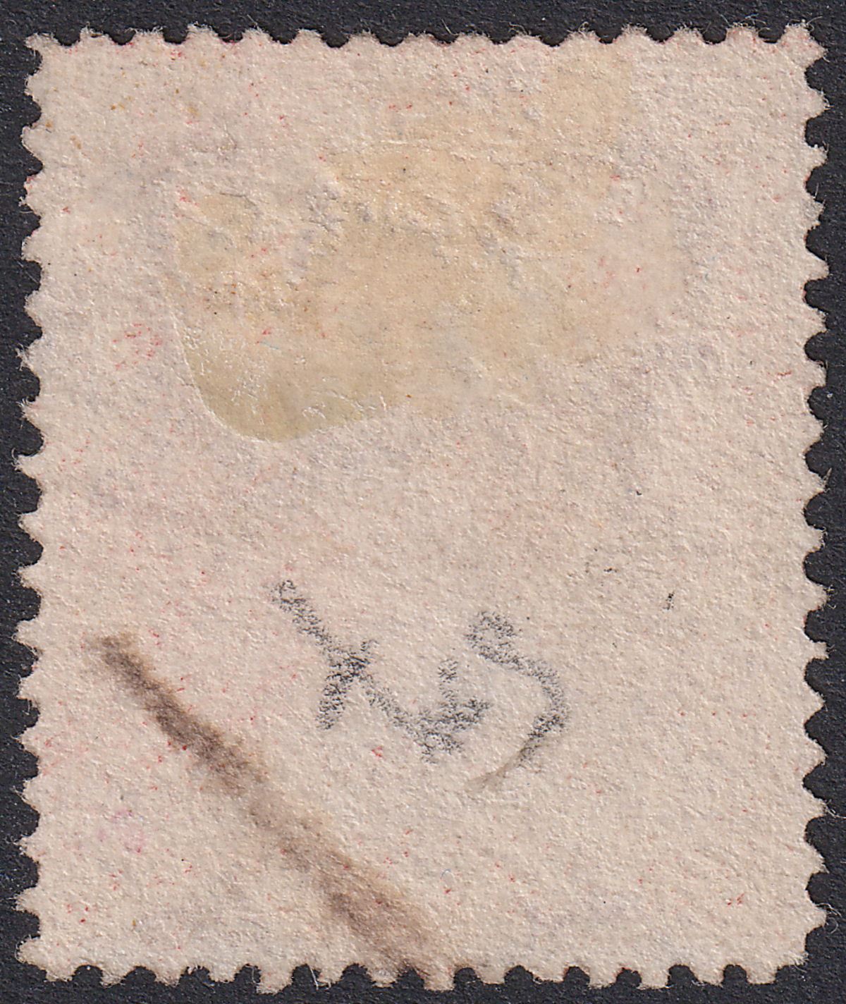 Falkland Islands 1887 QV 1d Brownish Claret wmk Crown to Left Used SG8 cat £55