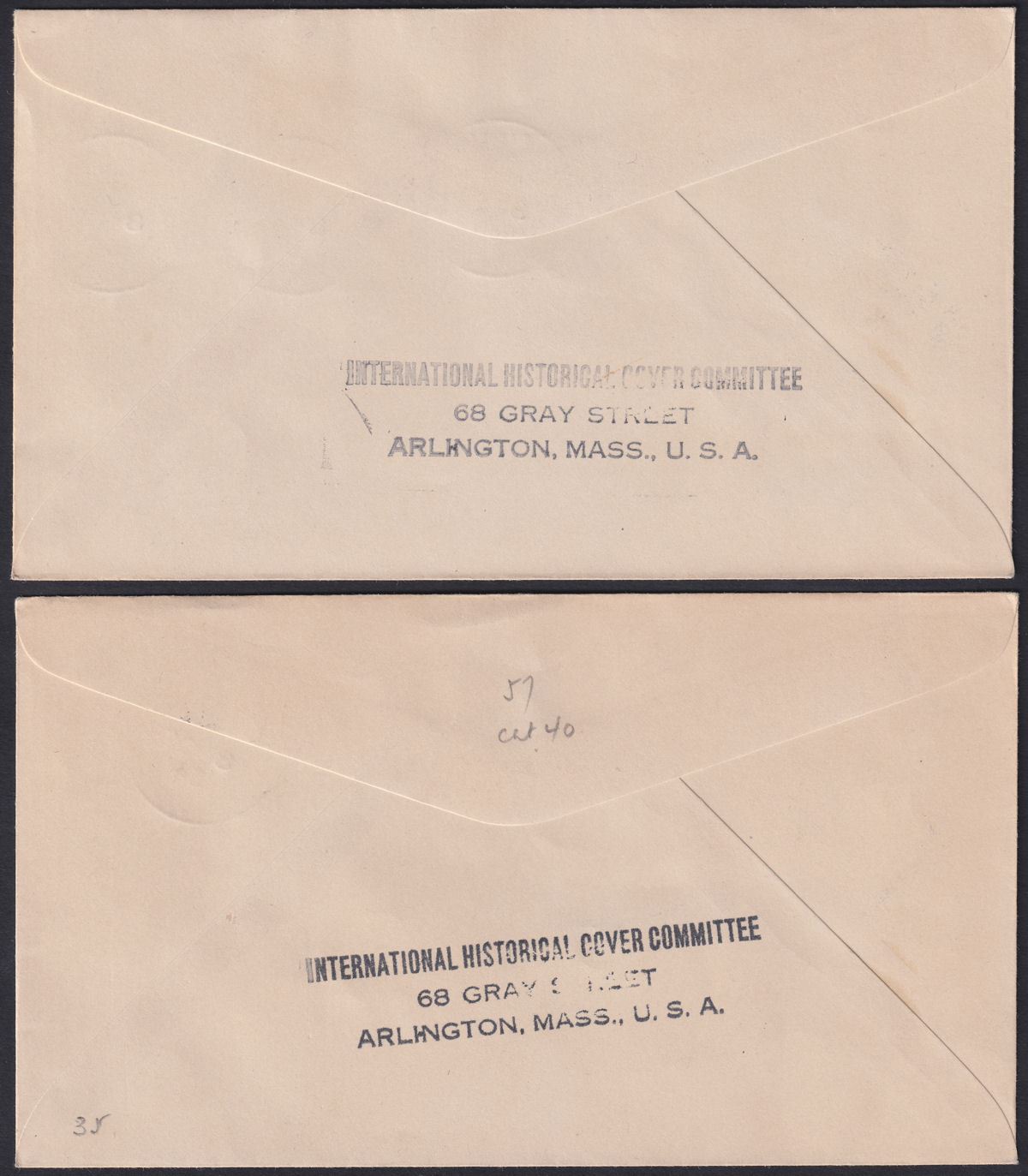Falkland Islands 1934 KGV Whale Penguins to 2½d Used Battle Anniversary Covers