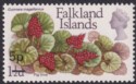 Click for more photos and details Falkland Islands 1971 QEII Flowers 5p Surcharge Error on 1½d Mint SG264a cat£550