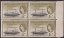 Falkland Islands Dependencies 1962 QEII 1½d De La Rue Block Mint SG G28a cat £52