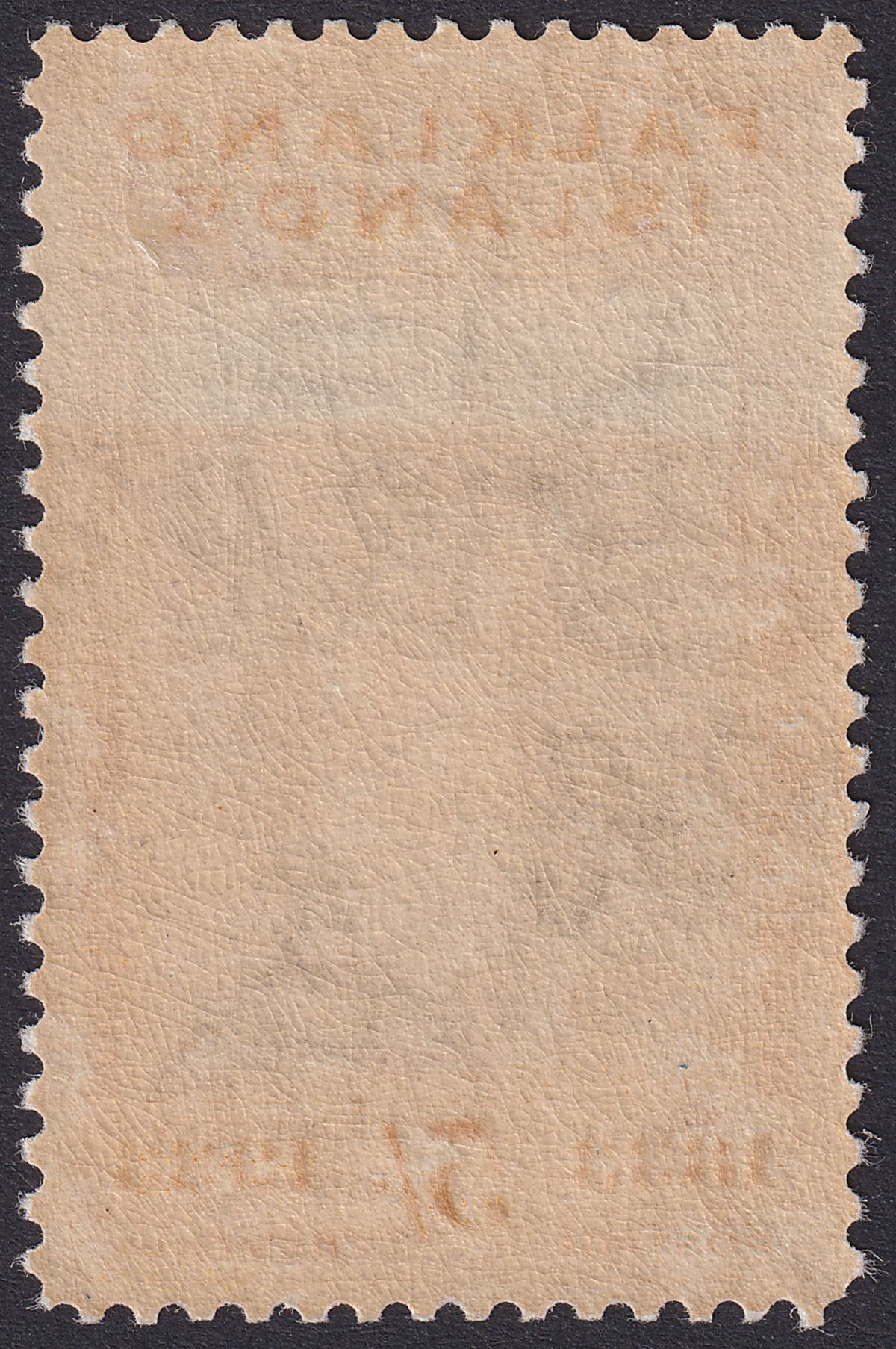 Falkland Islands 1933 KGV Centenary Penguin 5sh Blk + Yellow Mint SG136 cat£1000