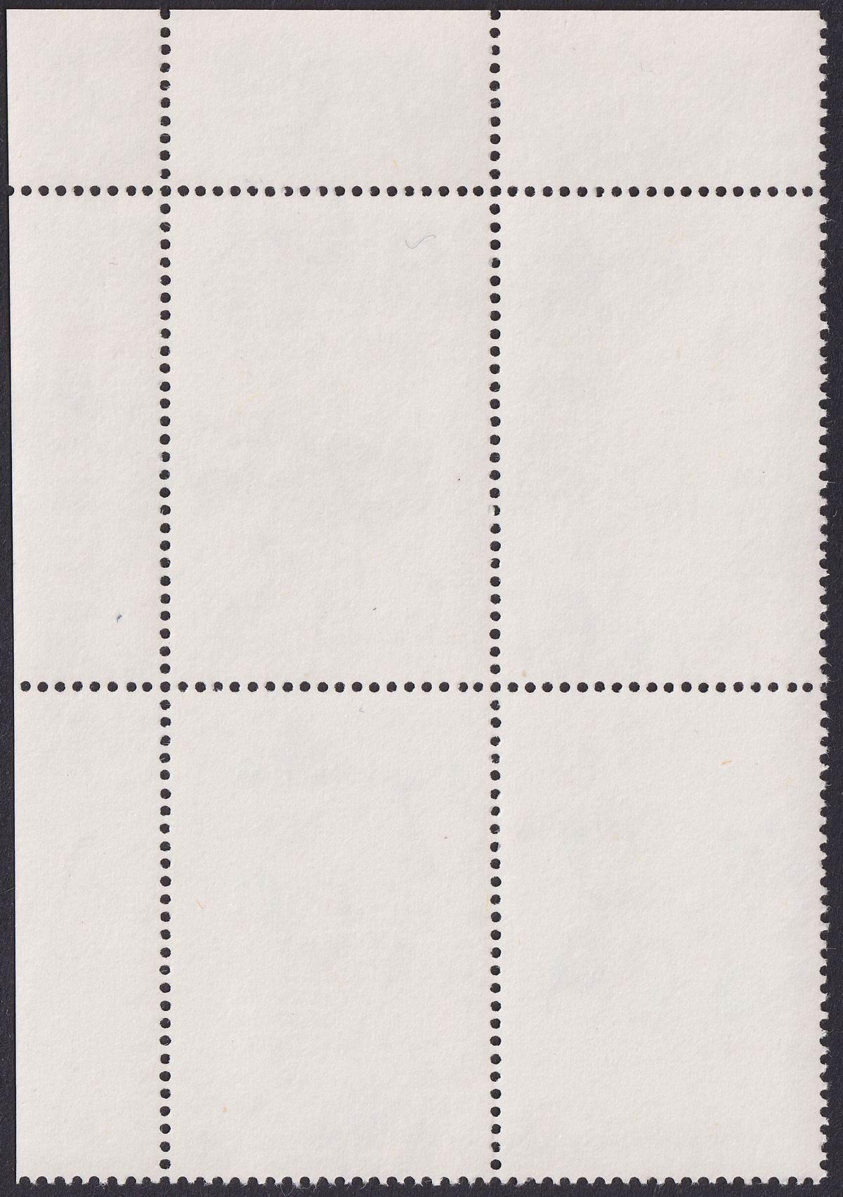 Falkland Islands 1982 QEII Passerines 10p wmk Up Plate Block Mint SG434w cat£160