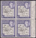Click for more photos and details Falkland Islands Dependencies 1946 KGVI 1d Var Extra Island Mint SG G2aa c £170