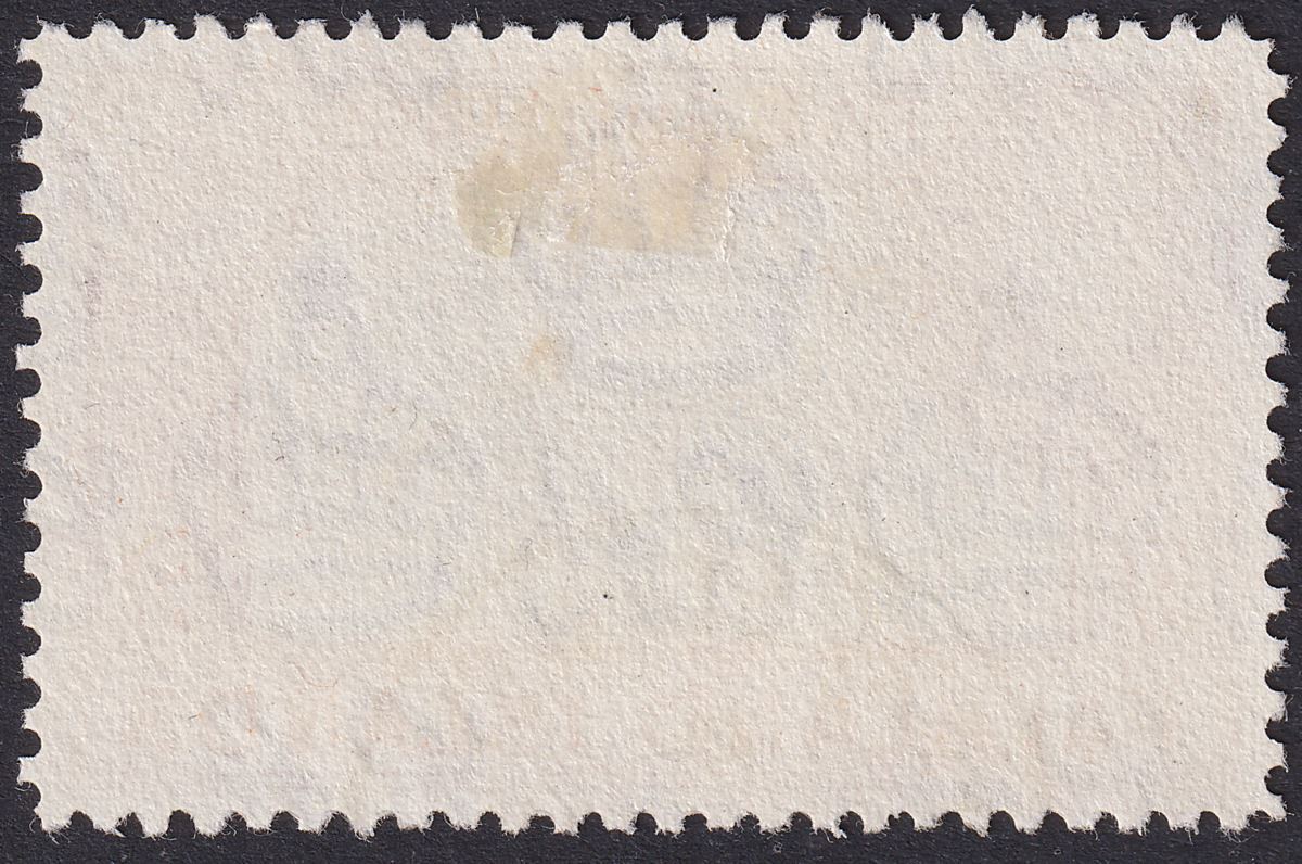 Falkland Islands 1938 KGVI 5sh Indigo and Pale Yellow-Brown Used SG161b cat £90