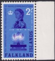 Falkland Islands 1962 QEII Radio 2sh wmk Inverted UM Mint SG210w cat £140