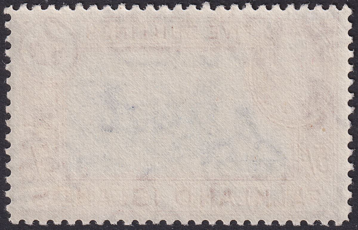 Falkland Islands 1950 KGVI 5sh Steel Blue and Brown-Buff UM Mint SG161d cat £425