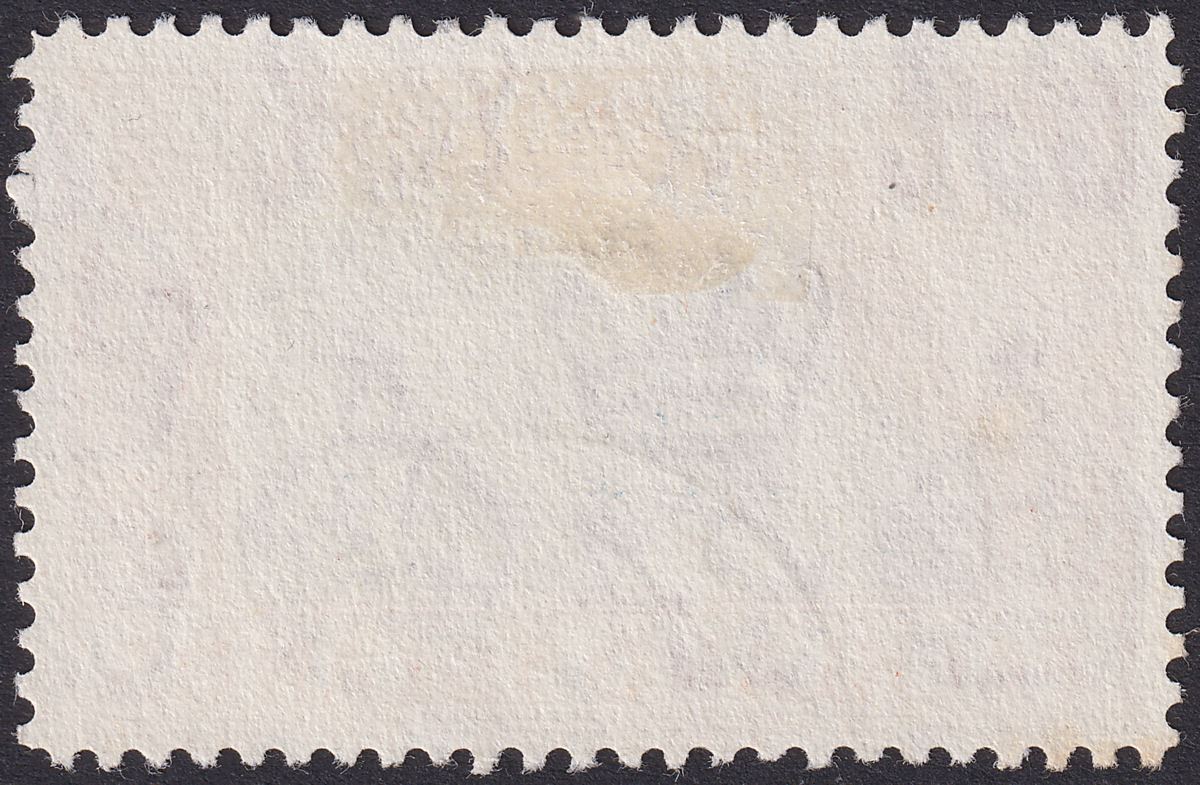 Falkland Islands 1938 KGVI 5sh Indigo and Pale Yellow-Brown Used SG161b cat £90