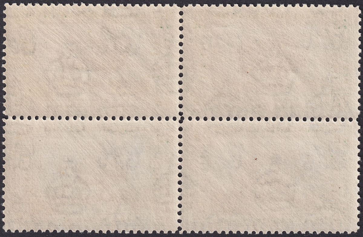 Falkland Islands 1933 KGV Centenary Marsh Ram ½d Block of 4 Mint SG127