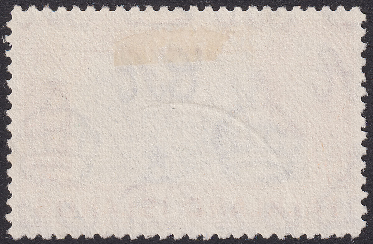 Falkland Islands 1938 KGVI 5sh Blue and Chestnut Used SG161 cat £95