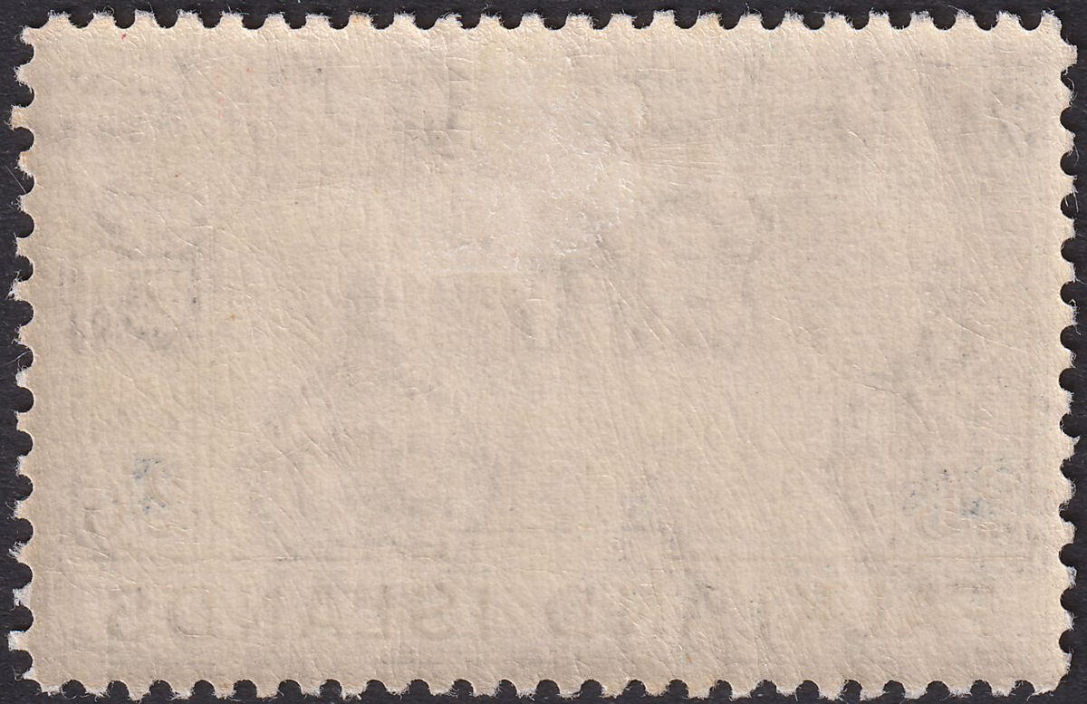 Falkland Islands 1938 KGVI Penguins 2sh6d Slate Mint SG160 cat £65