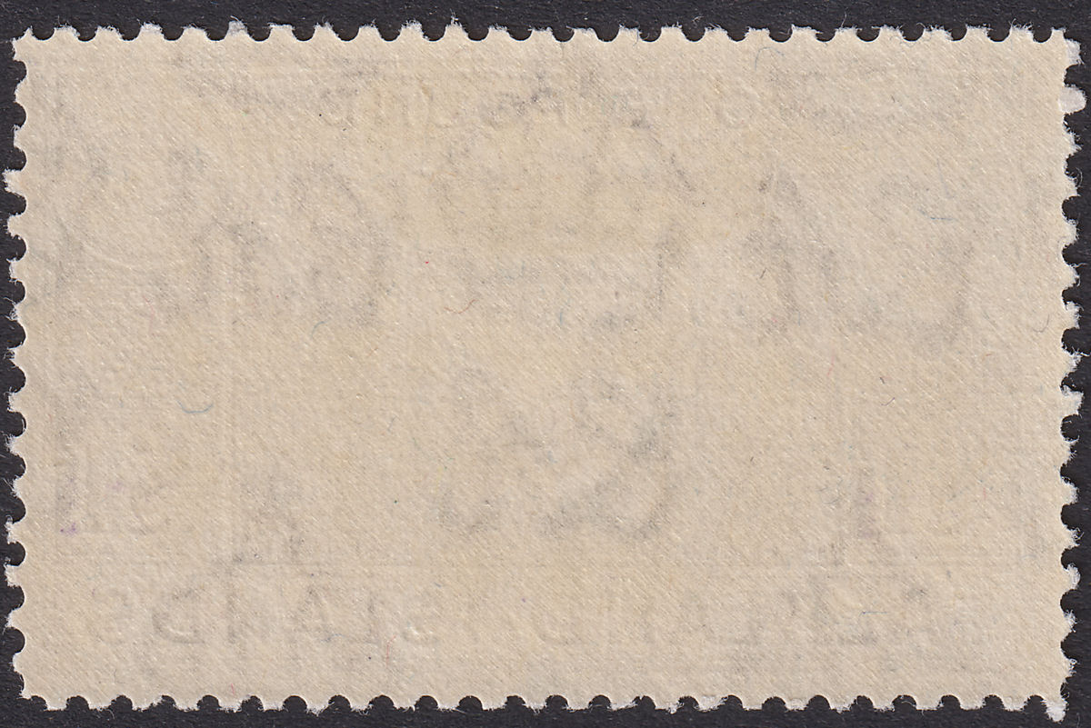 Falkland Islands 1944 KGVI £1 Grey-Black and Bluish Violet Mint SG163 cat £150