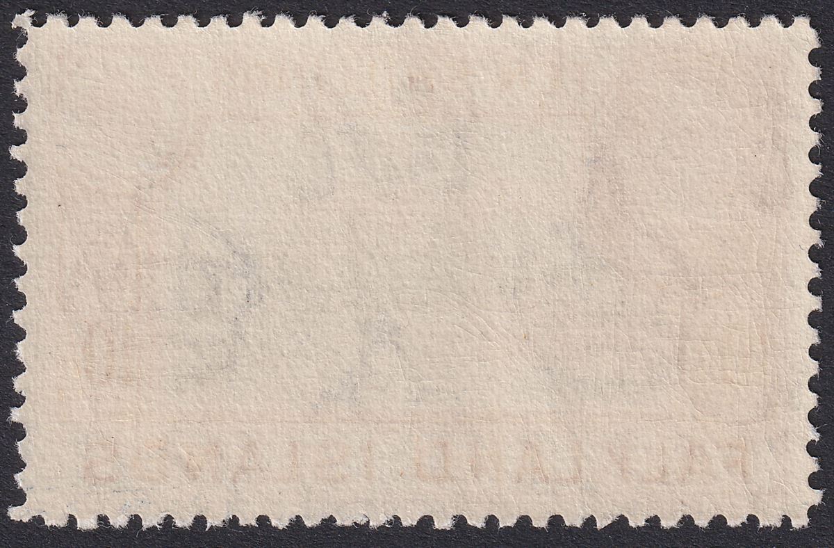 Falkland Islands 1938 KGVI 10sh Black and Orange-Brown Mint SG162