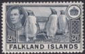 Falkland Islands 1938 KGVI Penguins 2sh6d Slate Mint SG160