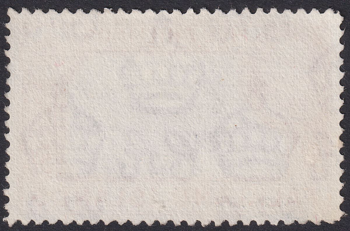 Falkland Islands 1938 KGVI 5sh Blue and Chestnut Unused SG161 with no gum