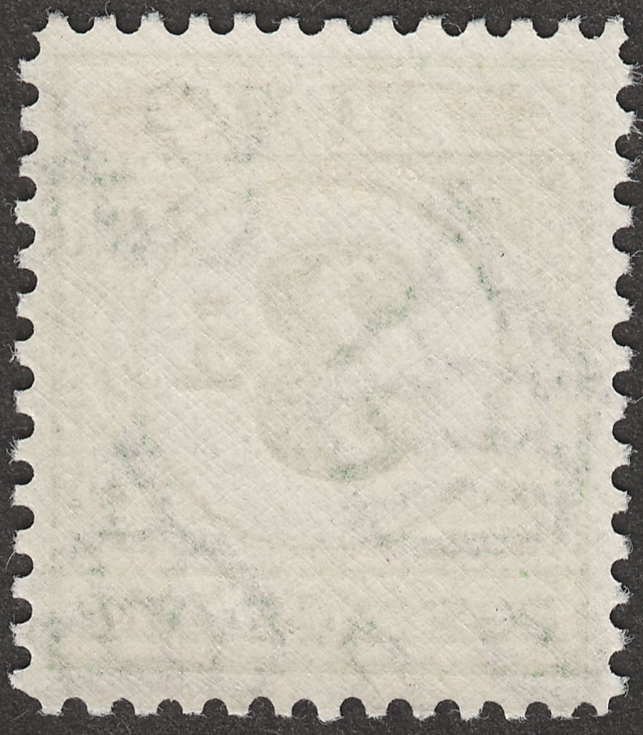 Fiji 1940 KGVI Postage Due 3d Emerald-Green Mint SG D13