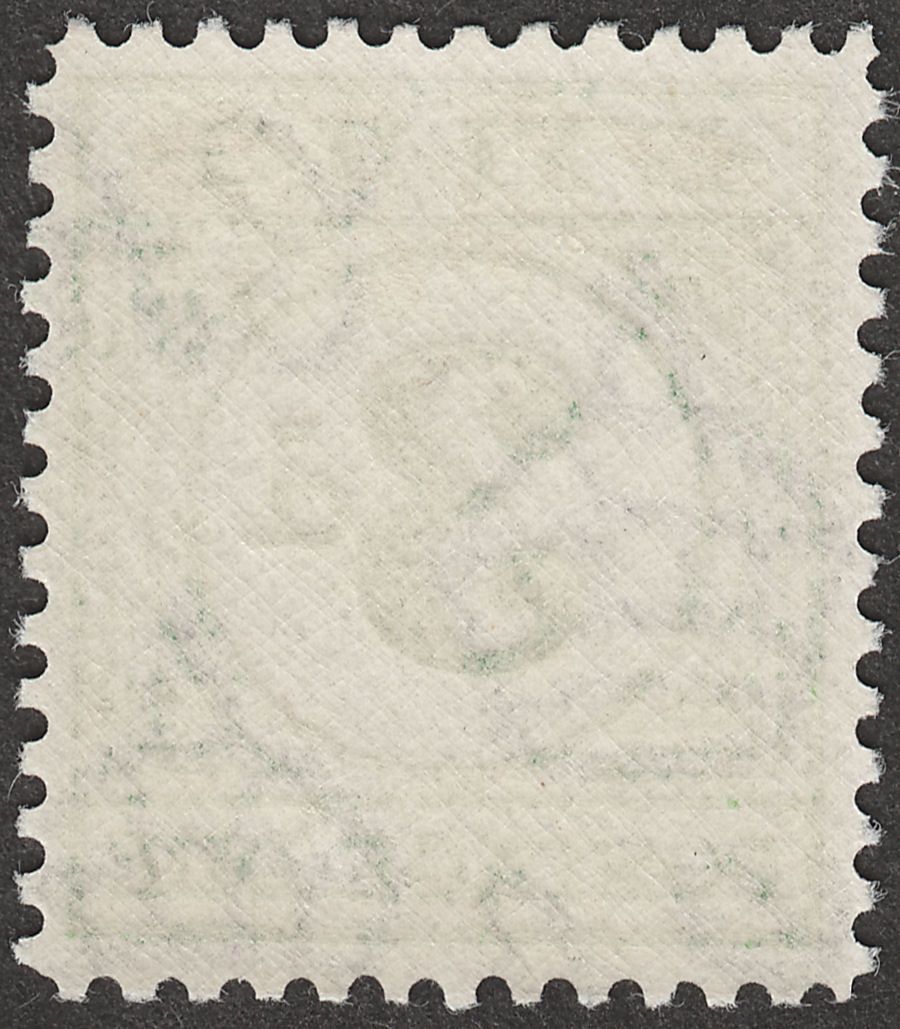 Fiji 1940 KGVI Postage Due 3d Emerald-Green Mint SG D13