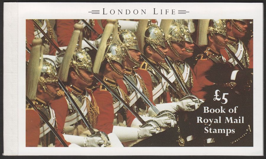London Life 1990 £5 Prestige Booklet DX11