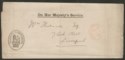 Click for more photos and details QV 1900 Unstamped London Official Paid Charity Commission Wrapper Used Liverpool