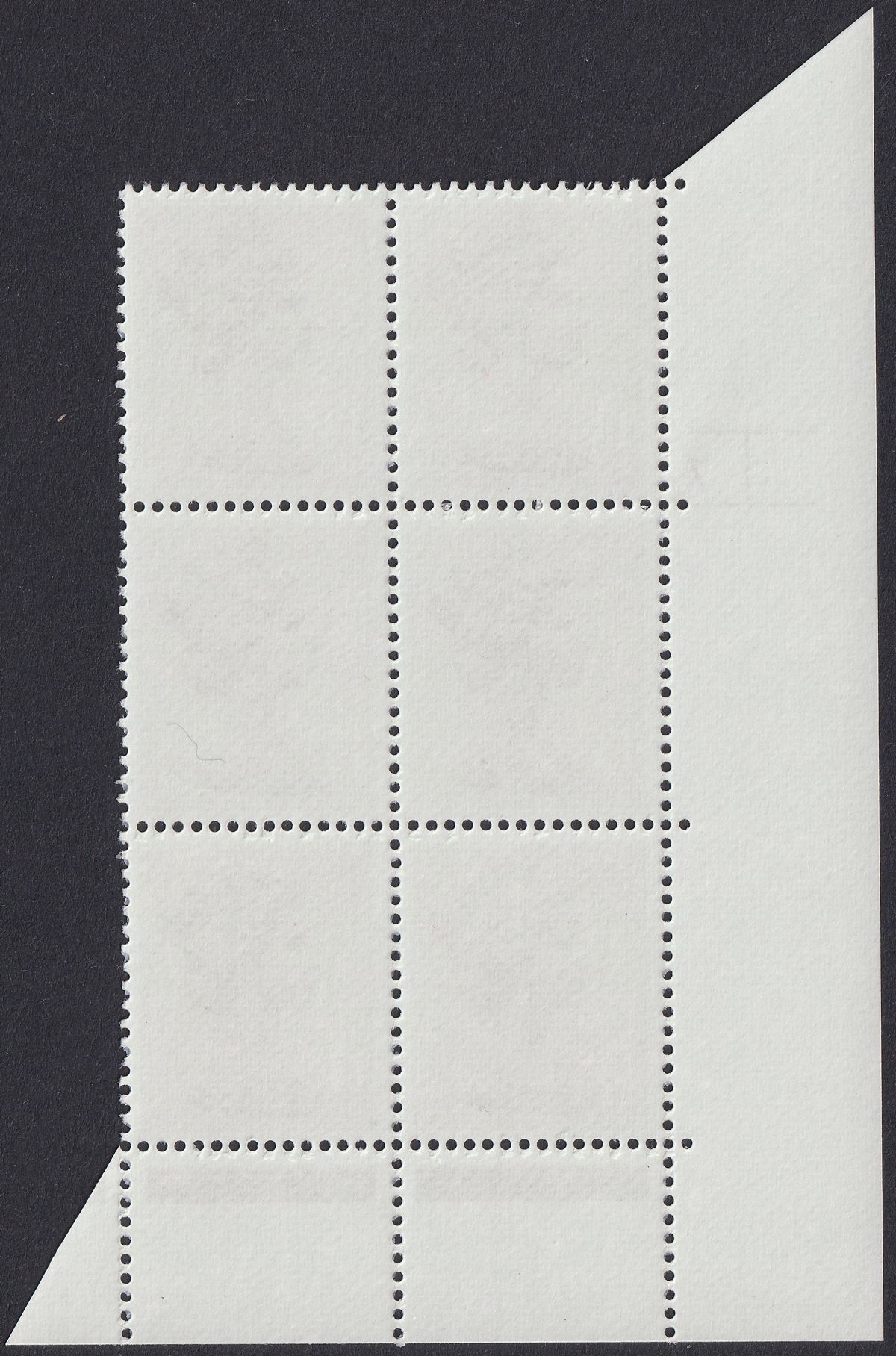 QEII 1987 Machin 13p New Phosphor Ink Cylinder 7 Block of 6 Mint U218a cat £150