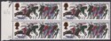Click for more photos and details QEII 1966 Battle of Hastings 1sh3d Block with Club Flaw Variety Mint SG712b c£28
