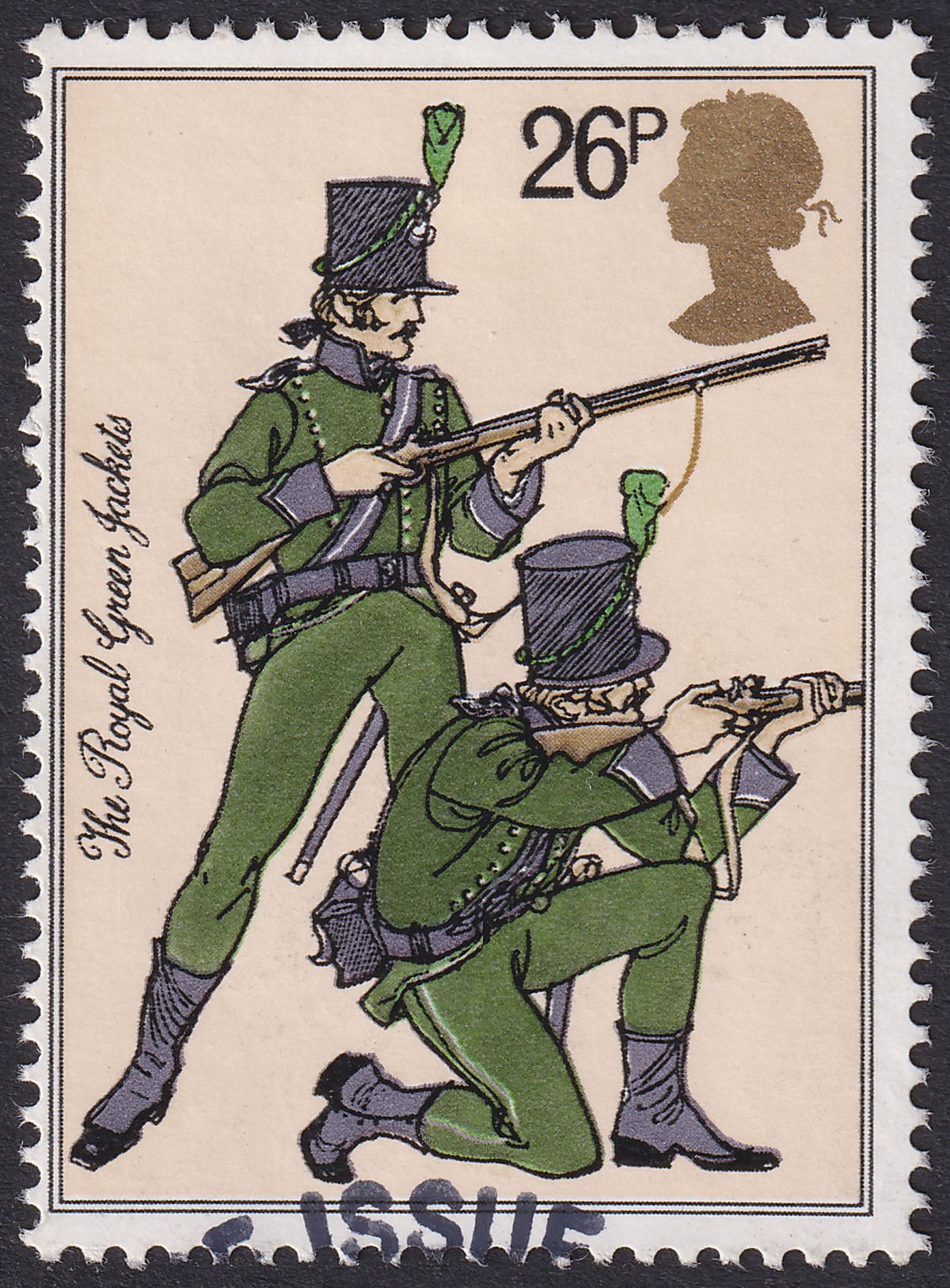 QEII 1983 British Military Uniforms 26p Pencil + Hand Coloured Essays Eric Stemp