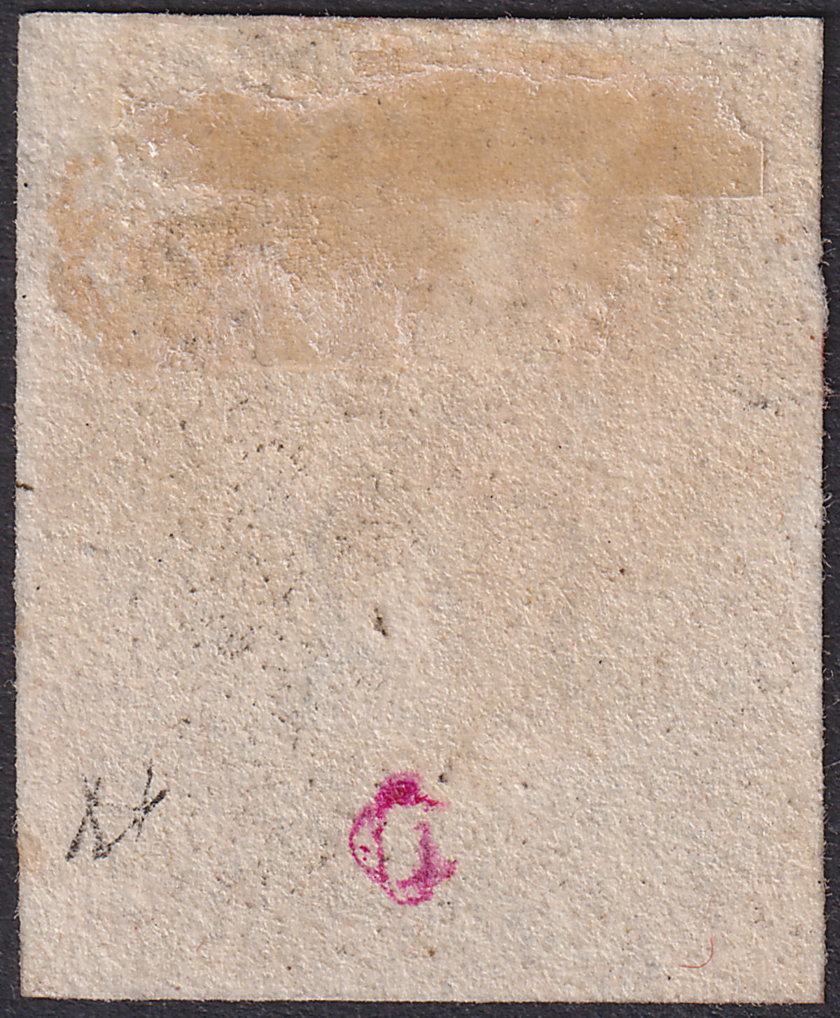 Queen Victoria 1840 1d Penny Black Used Red MX Letters BL Plate 5