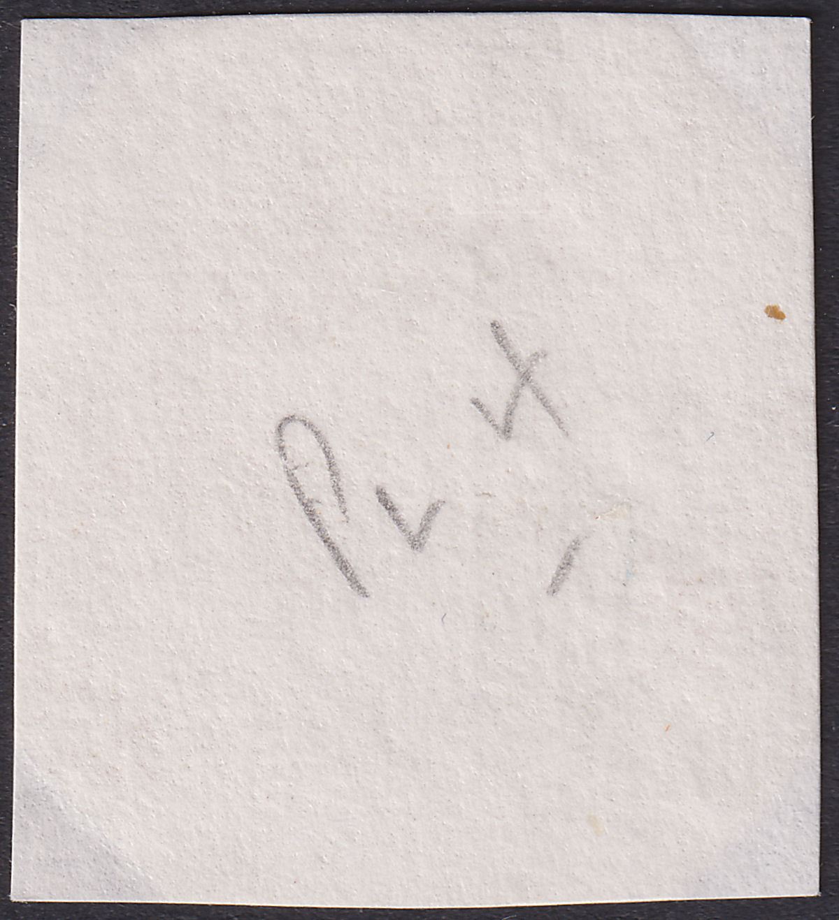 Queen Victoria 1847 Embossed 10d Brown apparently Unused SG57 cut shape rebacked