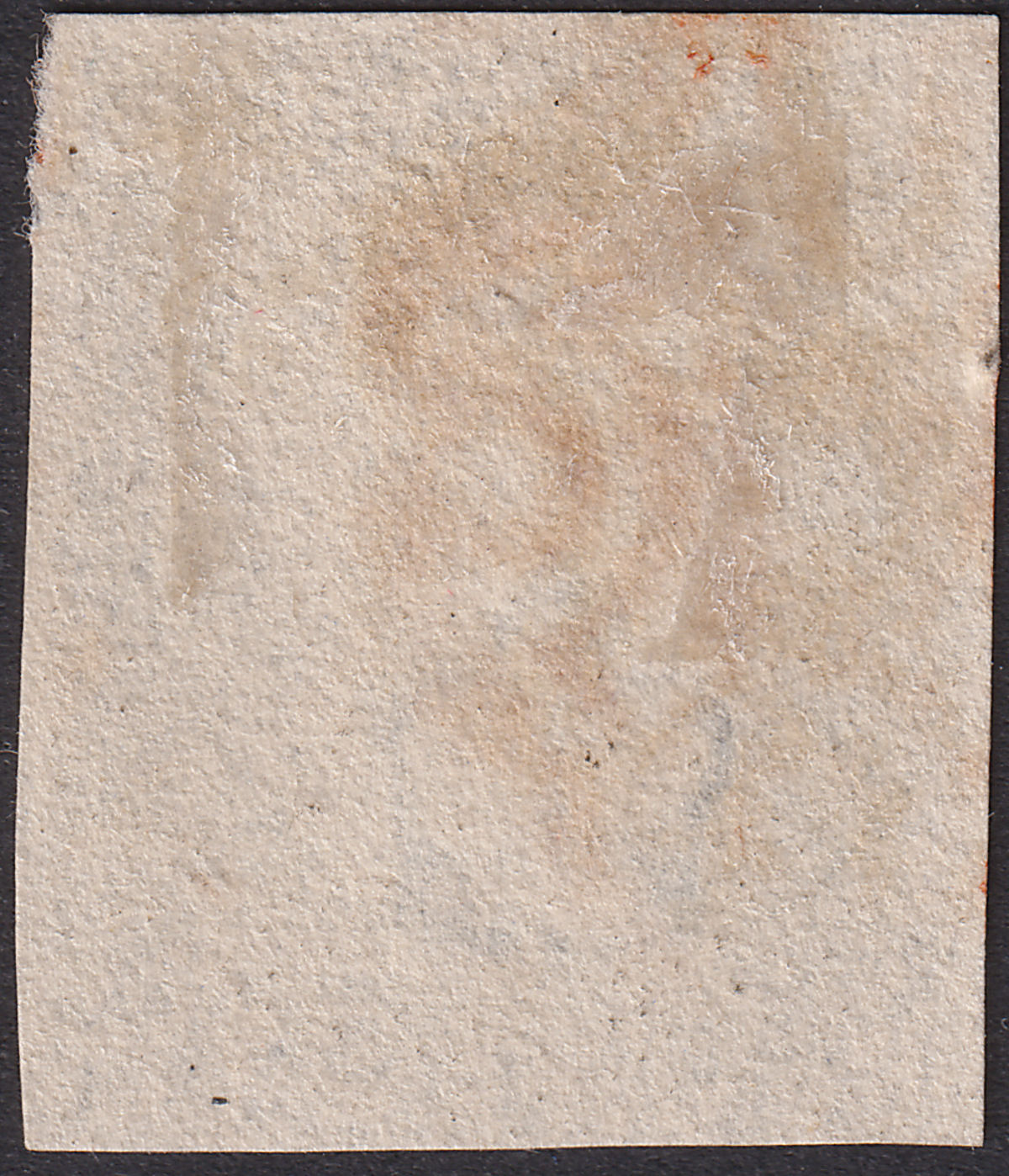 Queen Victoria 1840 1d Penny Black Used Red MX Letters QB Plate 3 with 4 margins