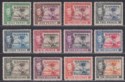 Click for more photos and details Gambia 1938 KGVI and Elephant SPECIMEN Perf Part Set to 10sh Mint - toned gum