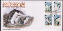 South Georgia + Sth Sandwich Is 2008 Chinstrap Penguins Official First Day Cover